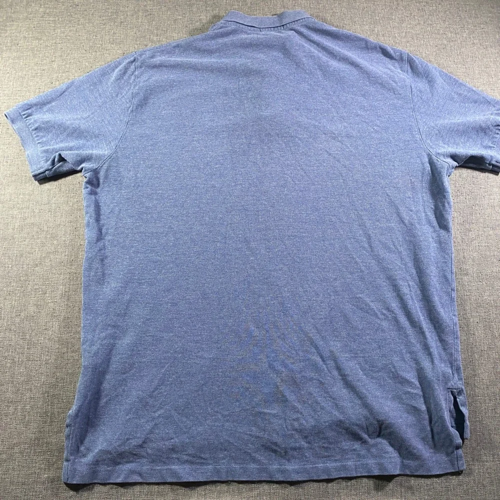 Ralph‎ Lauren Polo Shirt Mens XXL Blue Classic Fit Short Sleeve Embroidered Pony